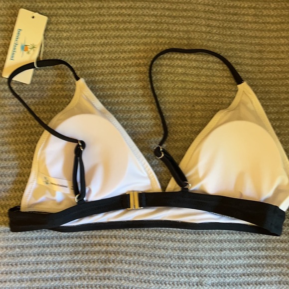 Black and white high waist bikini - Picture 3 of 6